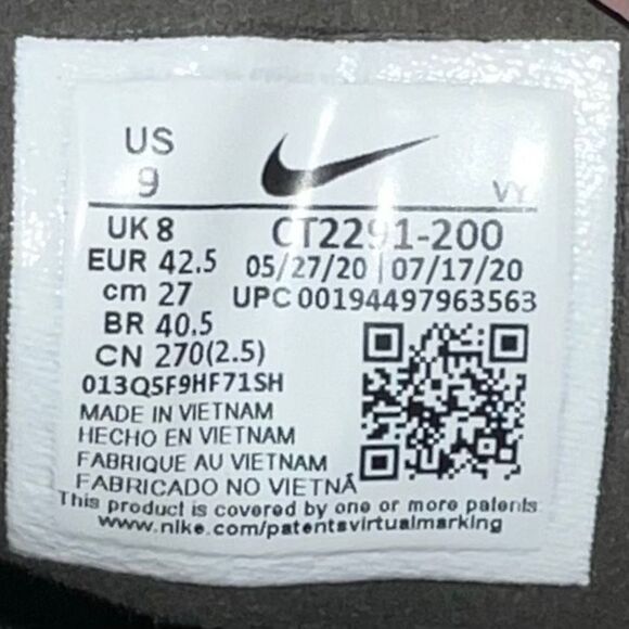 Nike React Frenzy “The 10th” High Top Sneakers - Picture 7 of 10